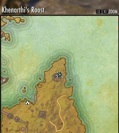 Eso Khenarthis Roost Treasure Map - Maps Catalog Online