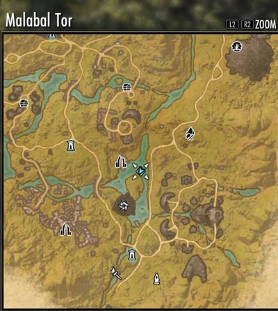 malabal tor survey maps